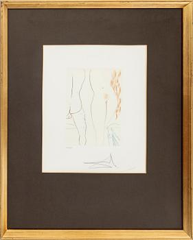 Salvador Dalí, “Le diable en Enfer” from “Le Décameron”.