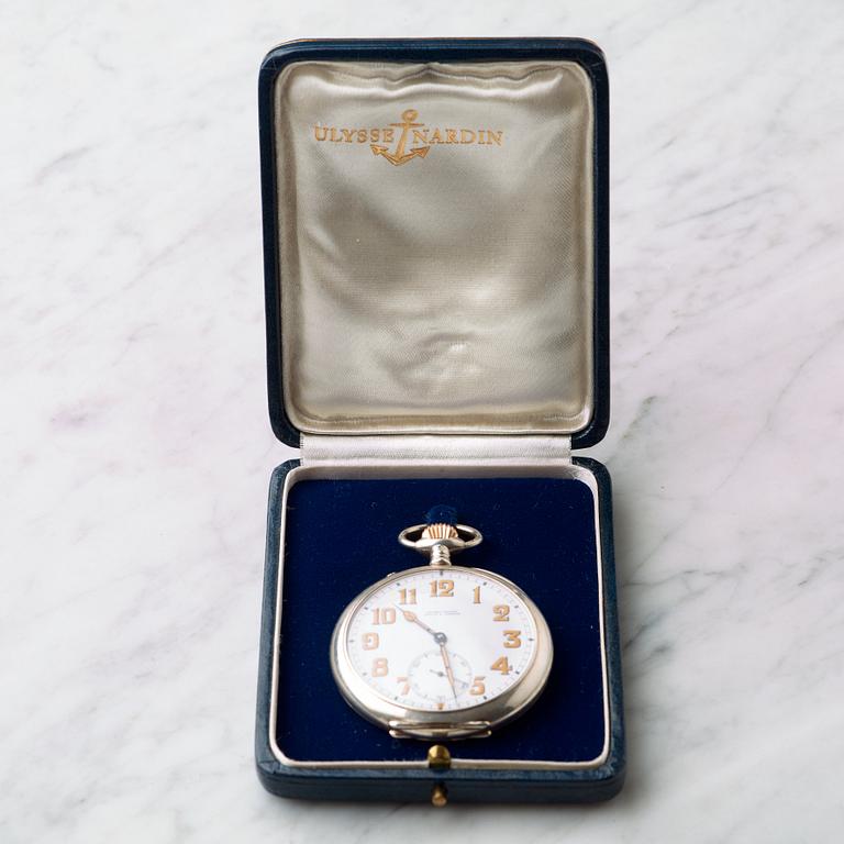 ULYSSE NARDIN, "Corps of Engineers", pocket watch, 53 mm.