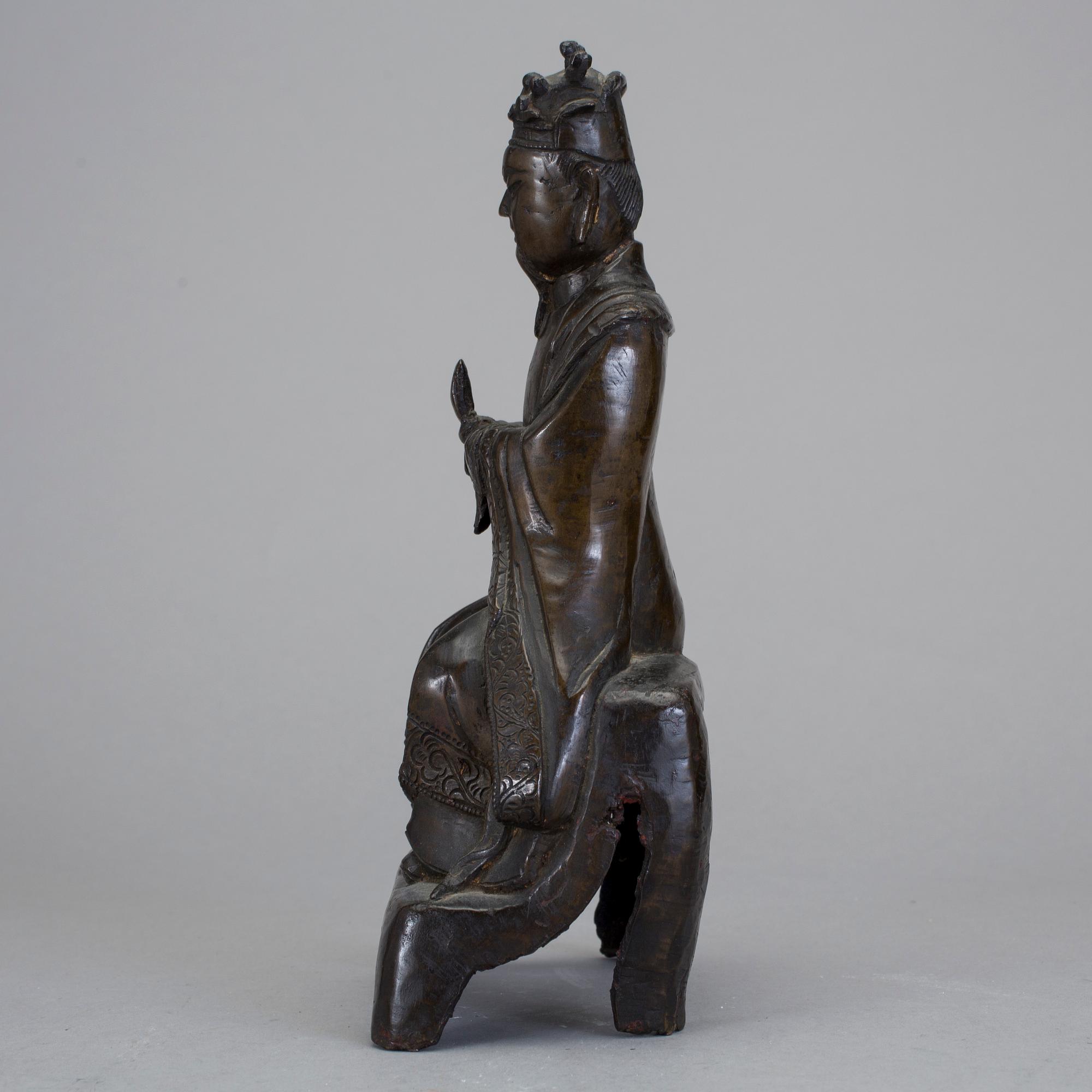 FIGURIN, brons, Kina 1900-tal.