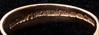 Björn Weckström, RING "Gulros" 14K guld, Lapponia 1972.