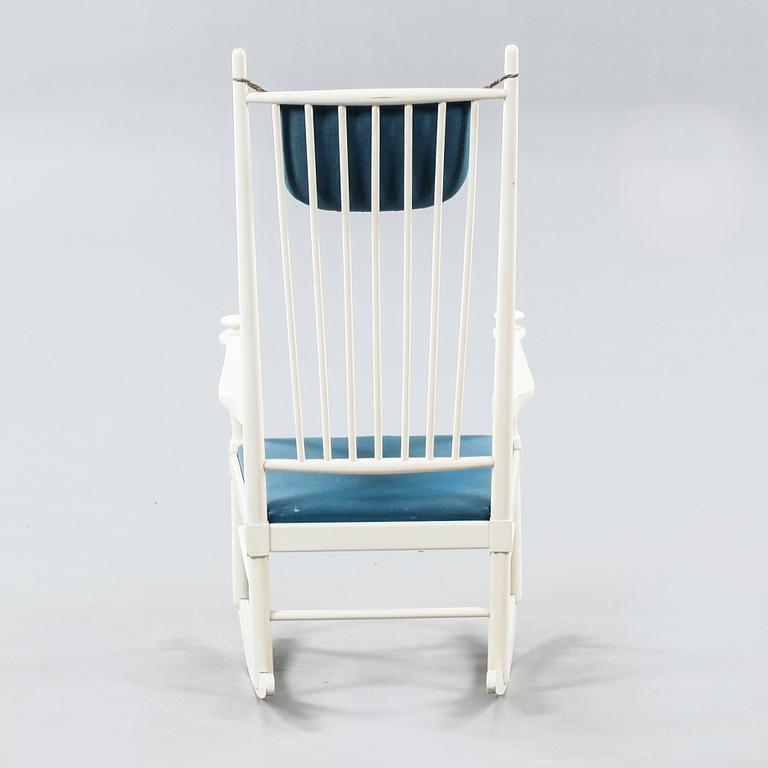 An "Isabella" rocking chair, designed by Karl-Axel Andersson for Gemla 1953.