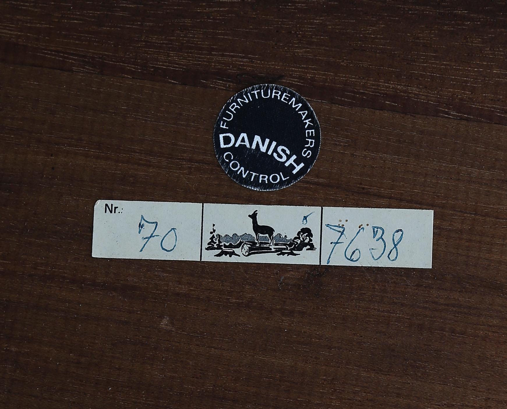 SOFFBORD, Danmark, 1900-talets andra hälft.