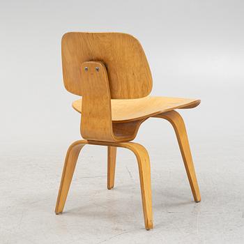 Charles and Ray Eames, a 'DCW' chair, likely for Herman Miller USA, 1950s.