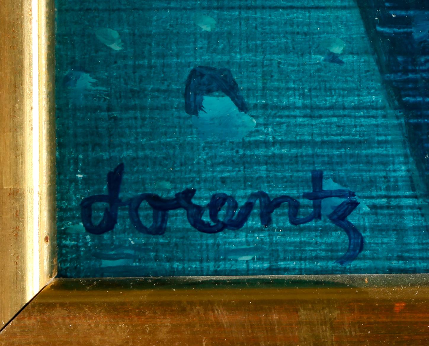 WALDEMAR LORENTZON, olja på pannå, signerad, daterad á tergo 1970.