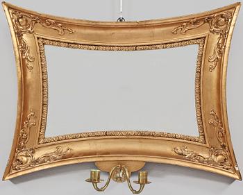 SPEGELLAMPETT, senempire, 1800-talets mitt/andra hälft.