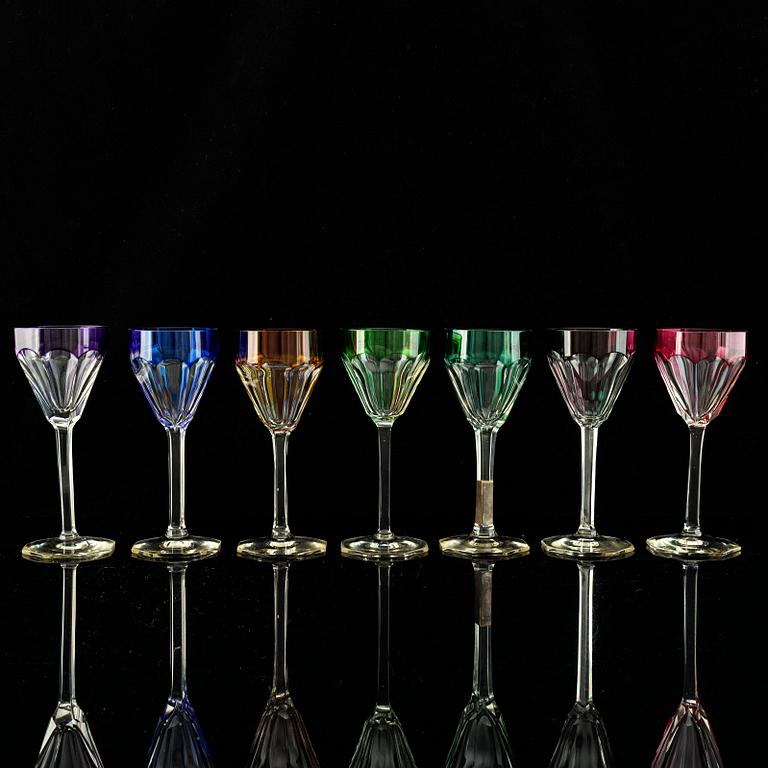 12 pcs of early 20th Century glasses.