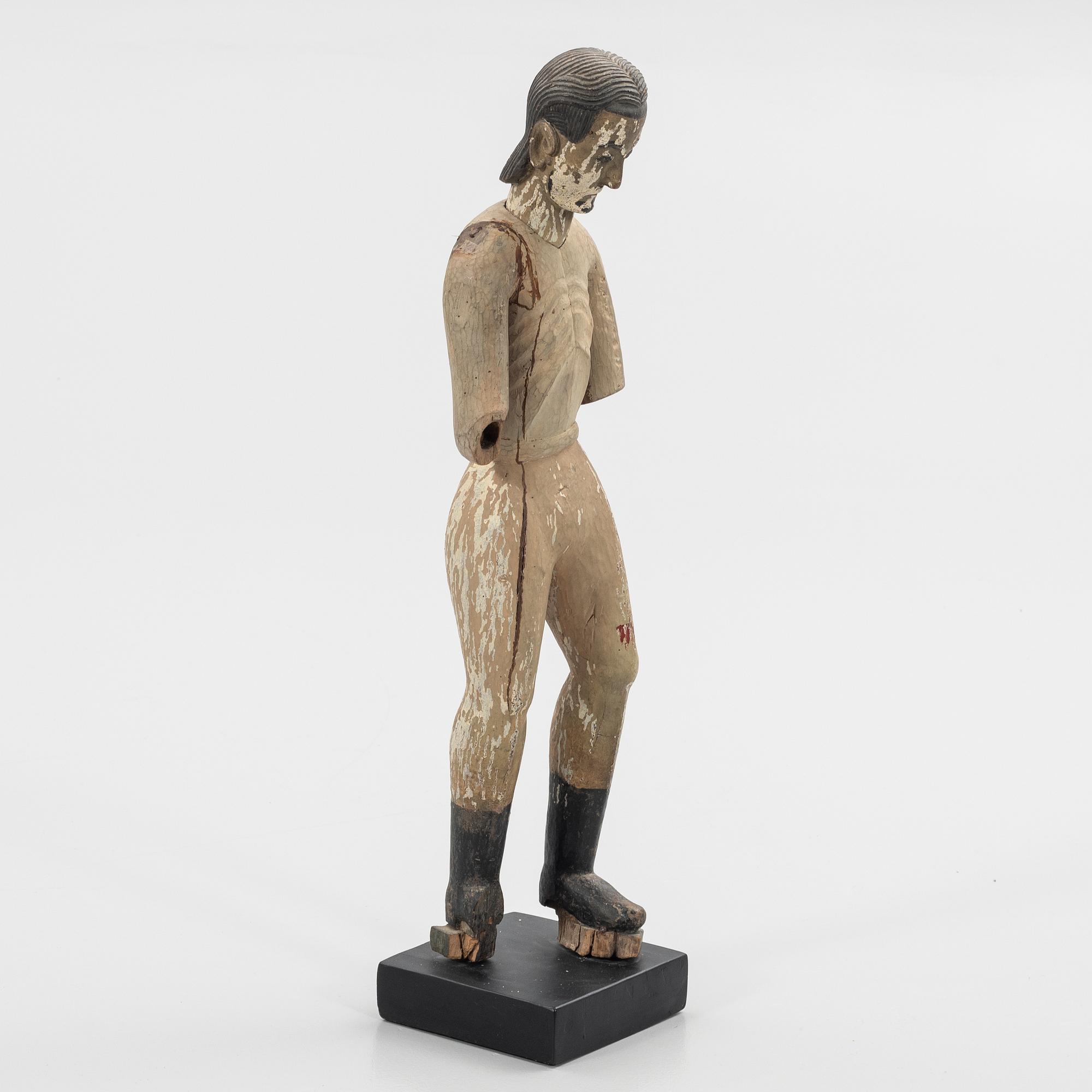 Skulptur, Spansk-kolonial, Santos, 1700/1800-tal.