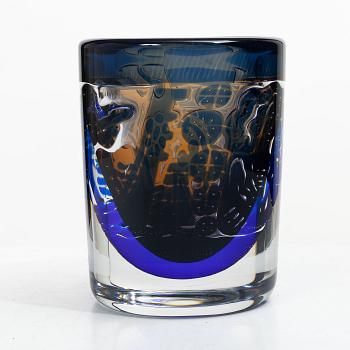 Edvin Öhrström, a vase, Ariel, Orrefors, 1987.
