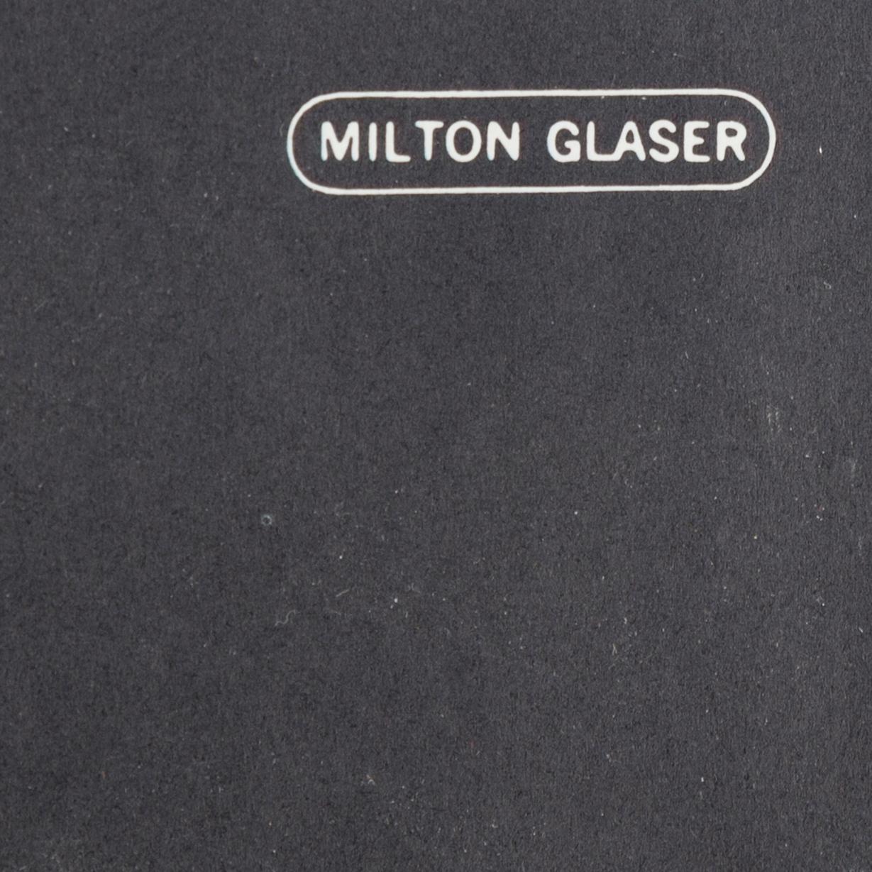 MILTON GLASER, poster, offset in colours, 1967.