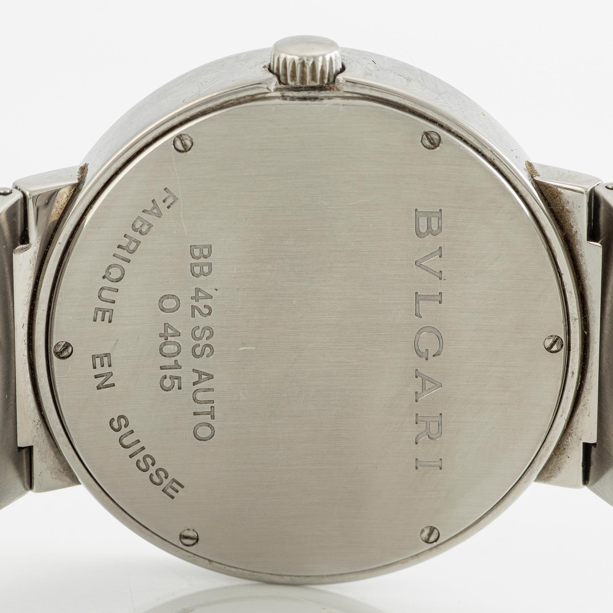 Bvlgari, wristwatch, 42 mm.