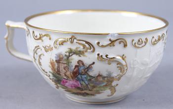 TESERVIS, 22 delar, porslin, "Sanssouci", Rosenthal.