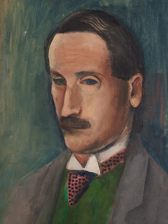 Henri Hayden, Portrait of a man.