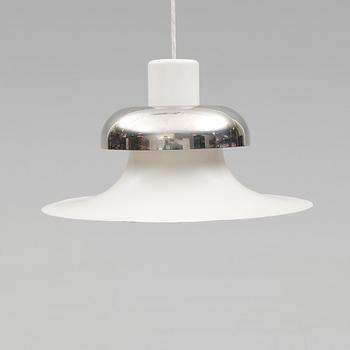 TAKLAMPA, Louis Poulsen, 16557, Danmark, 1900-talets andra hälft. Höjd ca 25 cm.