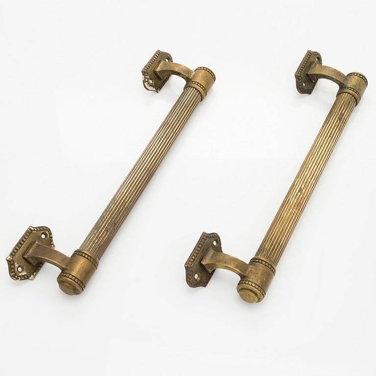 Dörrhandtag, ett par 1920-tal.