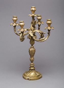 KANDELABER, Louis XV-stil.