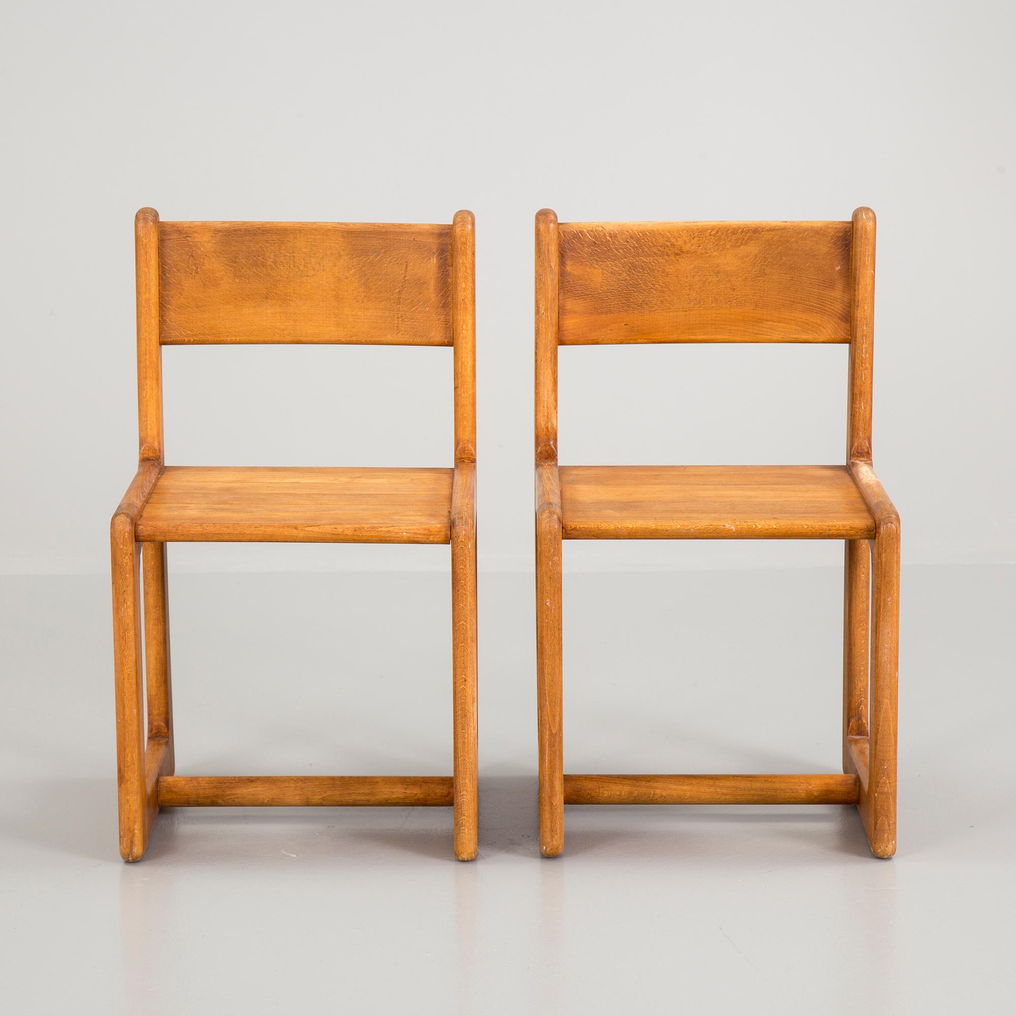 BARNMÖBEL, 3 delar, "BA-serien", Stephan Gip, Herbert Andersson, Gärsnäs, 1960-tal.