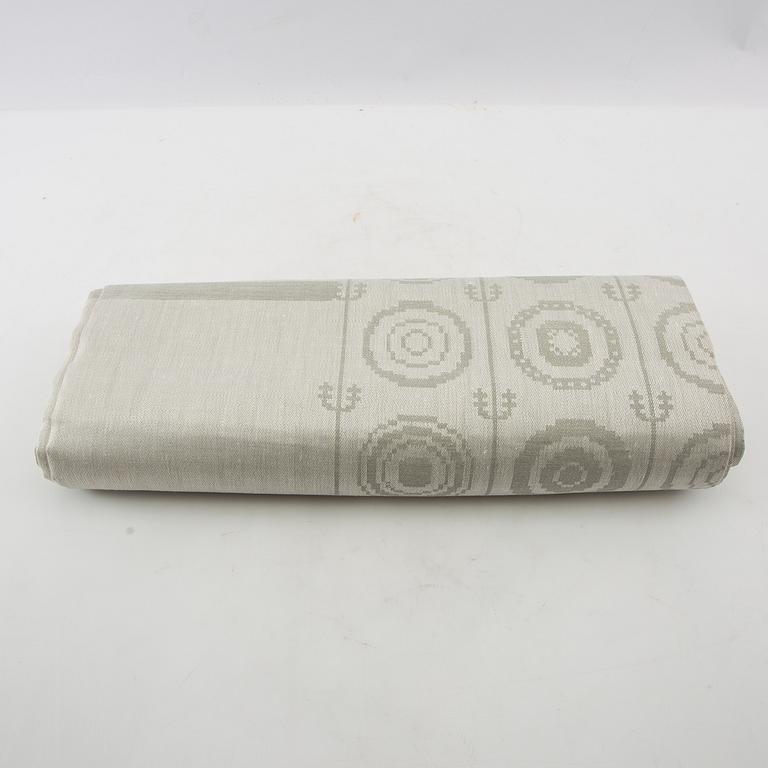 Dora Jung, fabric "Timber" for Tampella Finland damask approximately 230 x 133 cm.