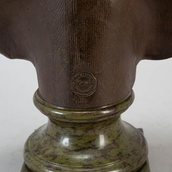 S. ALLEGRO, skulptur, brons, signerad.