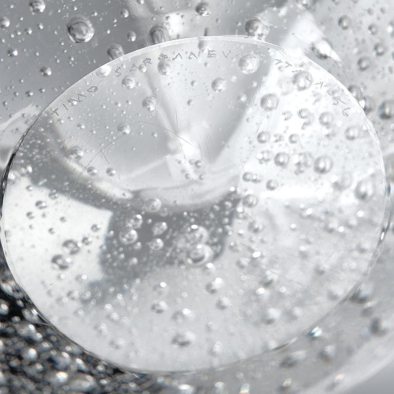 Timo Sarpaneva, "Hiidelhelmi" (Devil’s pearl), skål, Iittala, Finland 1956.