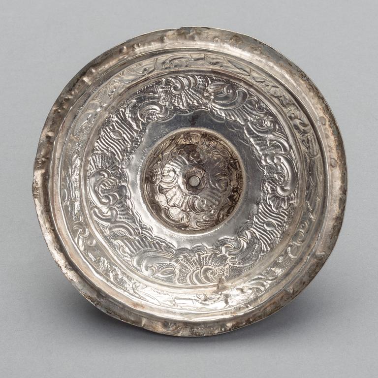 KANNNELLINENPIKARI, hopeaa, Venäjä, Moskova 1770-80-luku, Timofei Silujanov, paino 392 g.