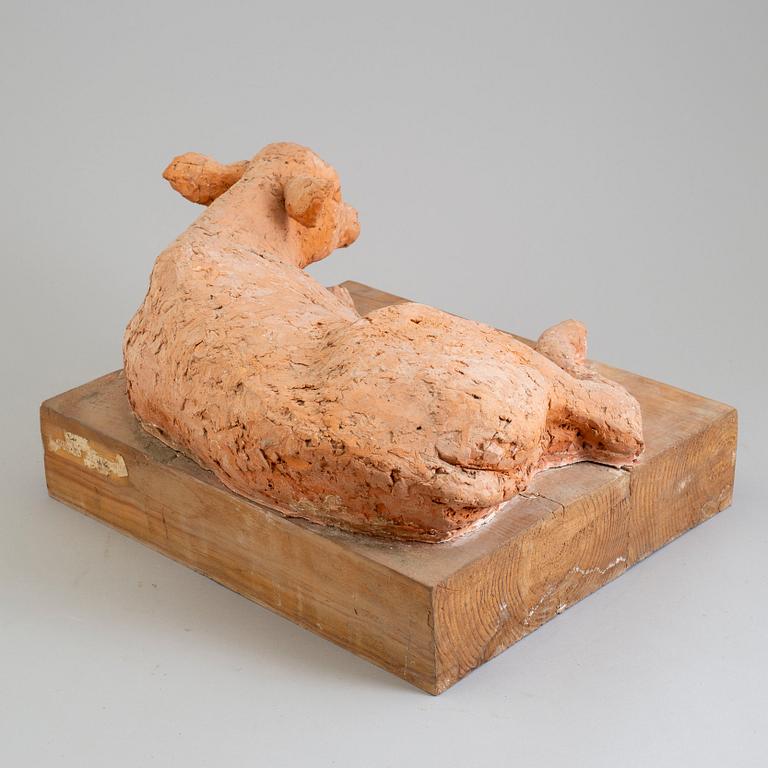 ASMUND ARLE, Sculpture, terracotta, signed Asmund Arle and dated -48.