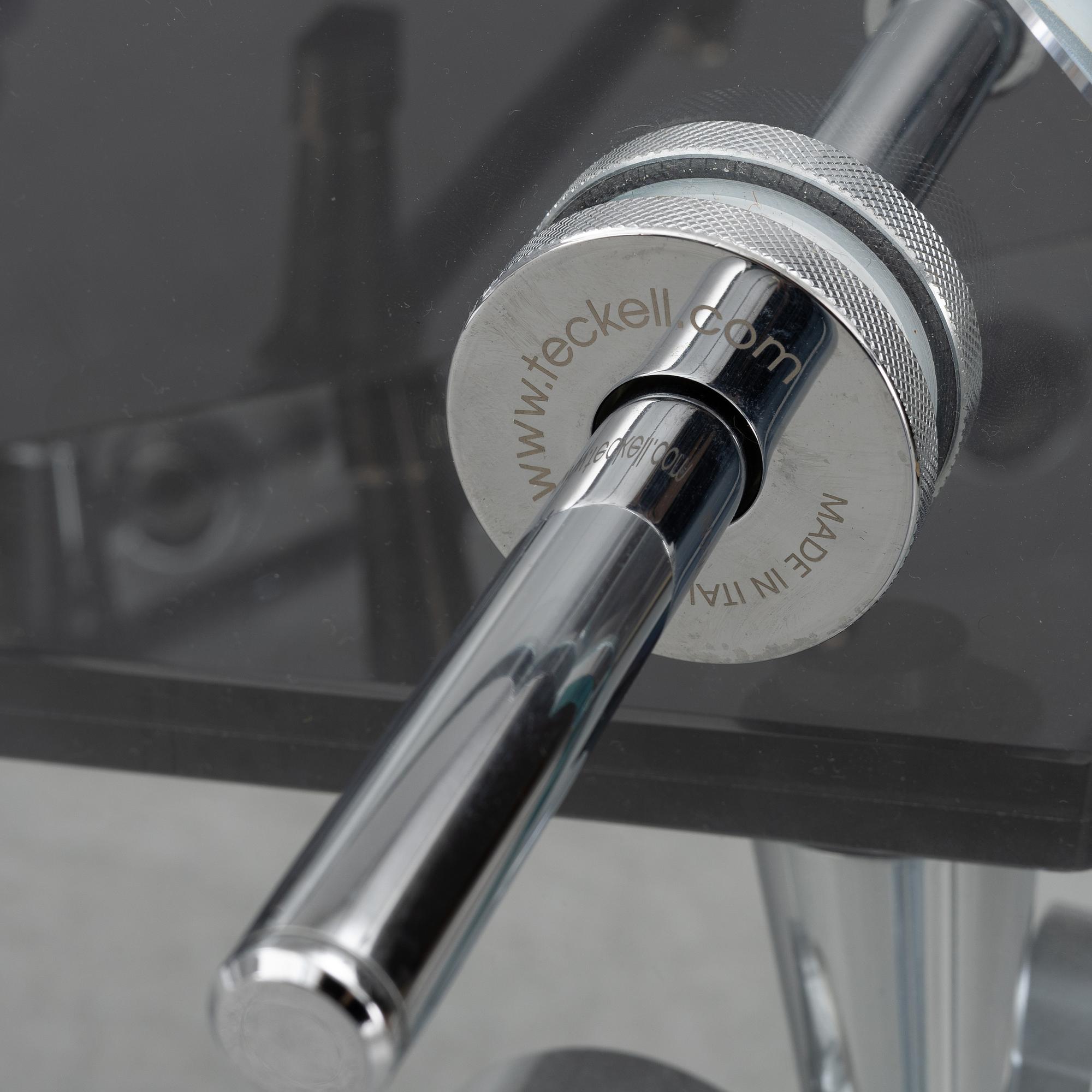 Adriano Design, foosball table, "Cristallino Classic", Teckell, Italy.