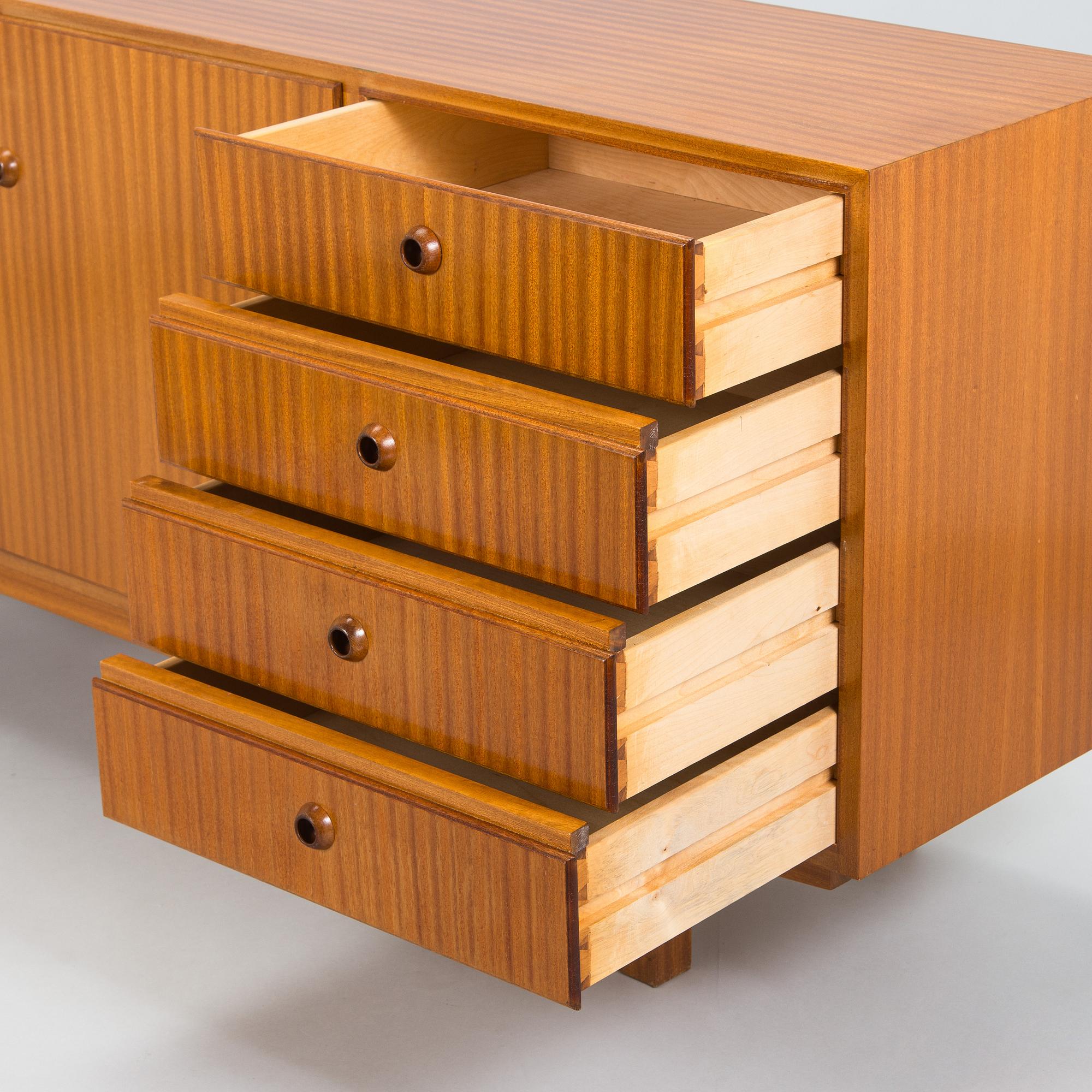 Olof Ottelin, A 1960s sideboard "Beta-series", Oy Stockmann Ab, Keravan puusepäntehdas, Finland.