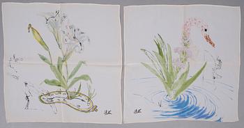 SCARFAR, 2 stycken, "Dalí", Artenciel.