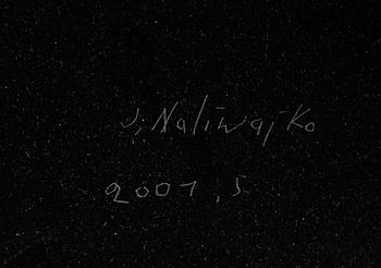 Jan Naliwajko, sculpture, plexi with mixed media, signed and dated 2007.