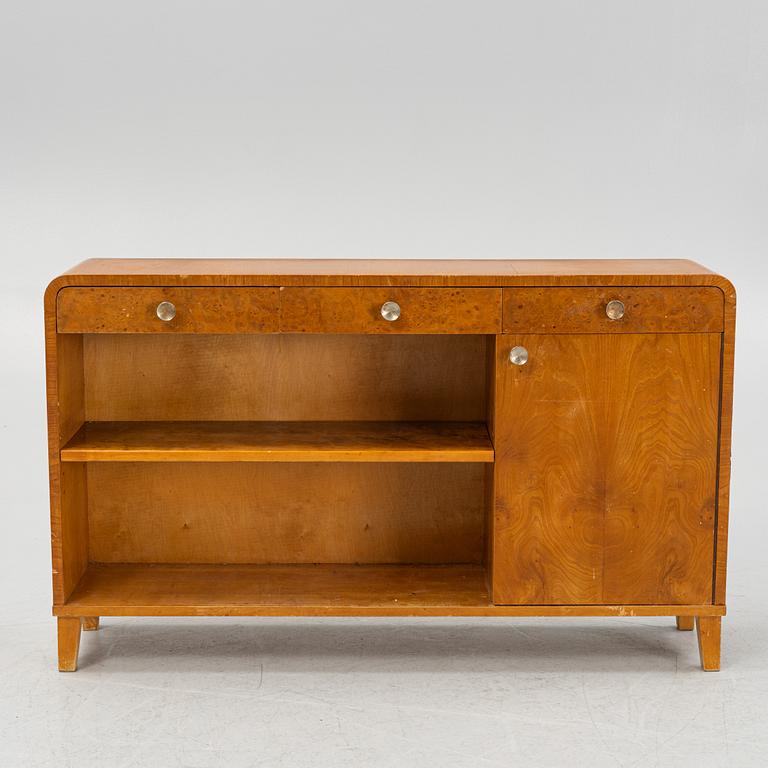 A Swedish Modern bookcase, 1930's-40's.