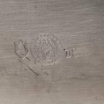 Nils Fougstedt, a pewter jardinière, Firma Svenskt Tenn, Stockholm 1930.