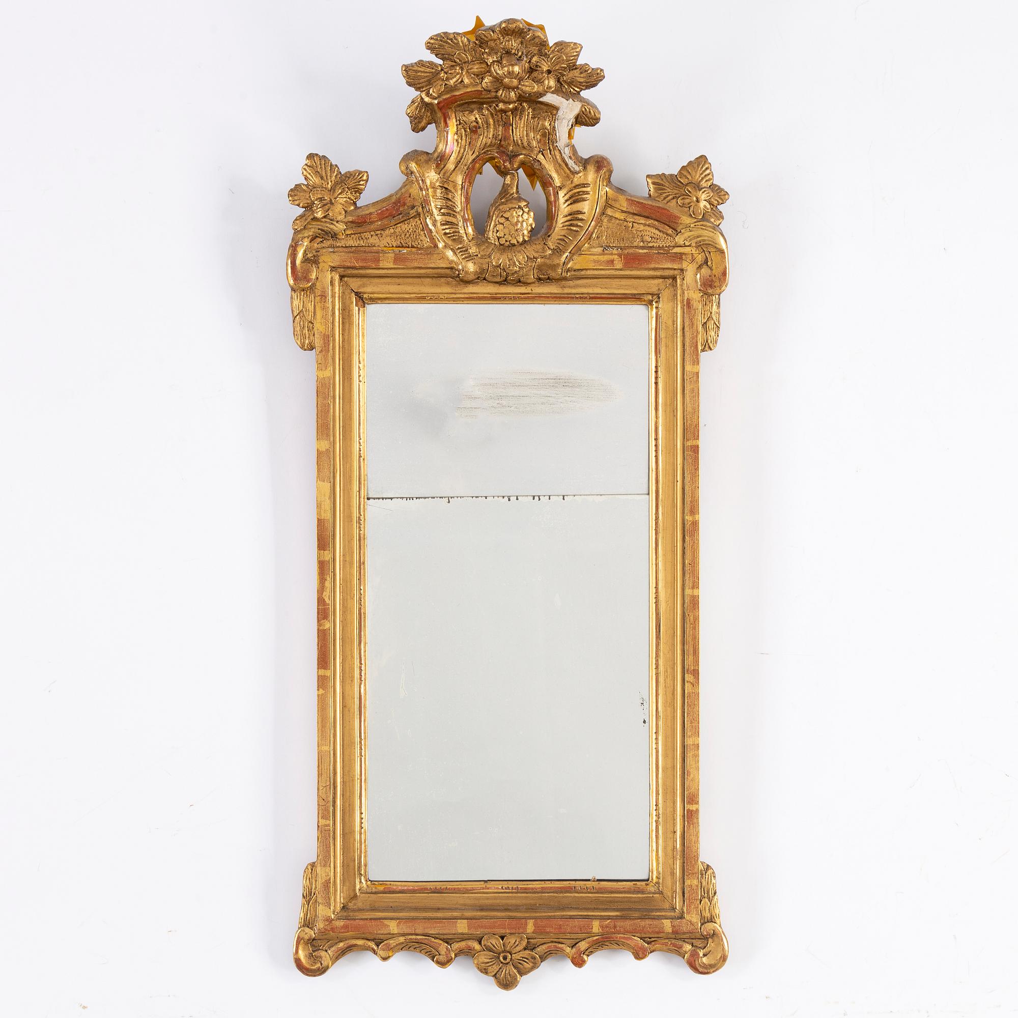 SPEGEL, gustavianskt stockholmsarbete, 1700-talets slut.