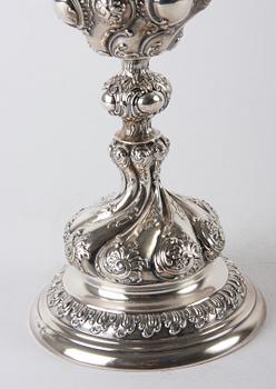 LOCKPOKAL, silver, barockstil, C.G Hallberg import.
