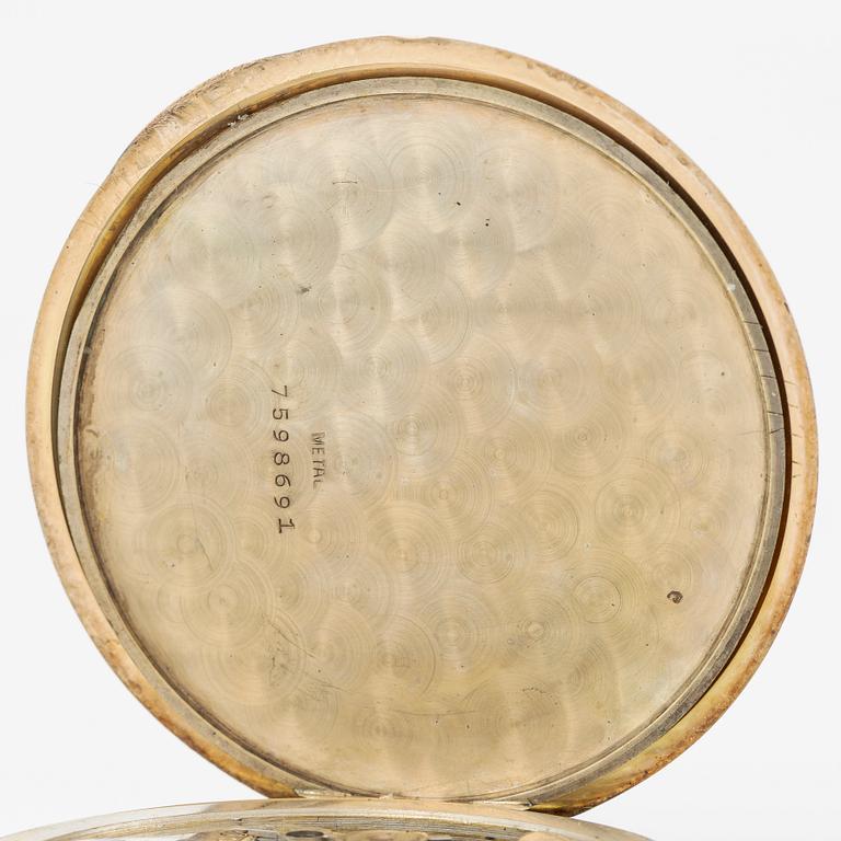 Omega, pocket watch, hunter, 47.5 mm.