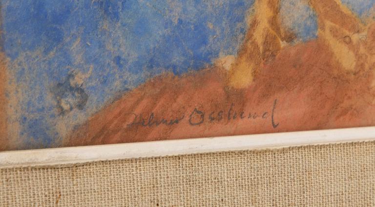 Helmer Osslund, Study of a reindeer.