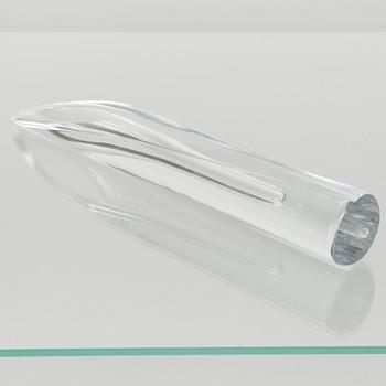 VAS, klart glas "Svärdslilja", Aimo Okkolin Riihimäen Lasi Oy, 1957-62.