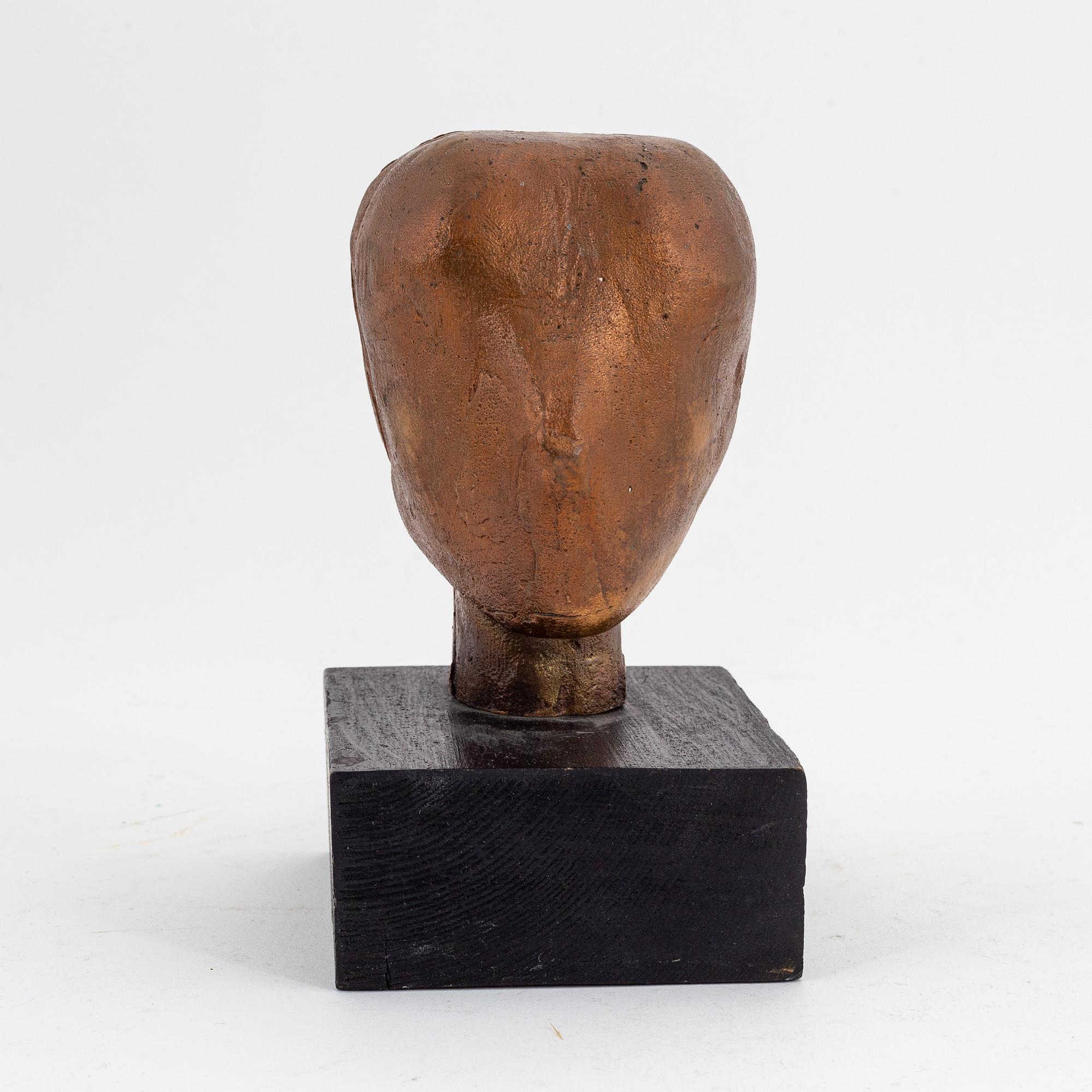 Torsten Renqvist, sculpture, bronze, signed TR, executed 1978.