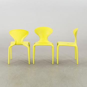 3 "SUPERNATURAL" CHAIRS BY ROSS LOVEGROVE, Moroso, Italy.