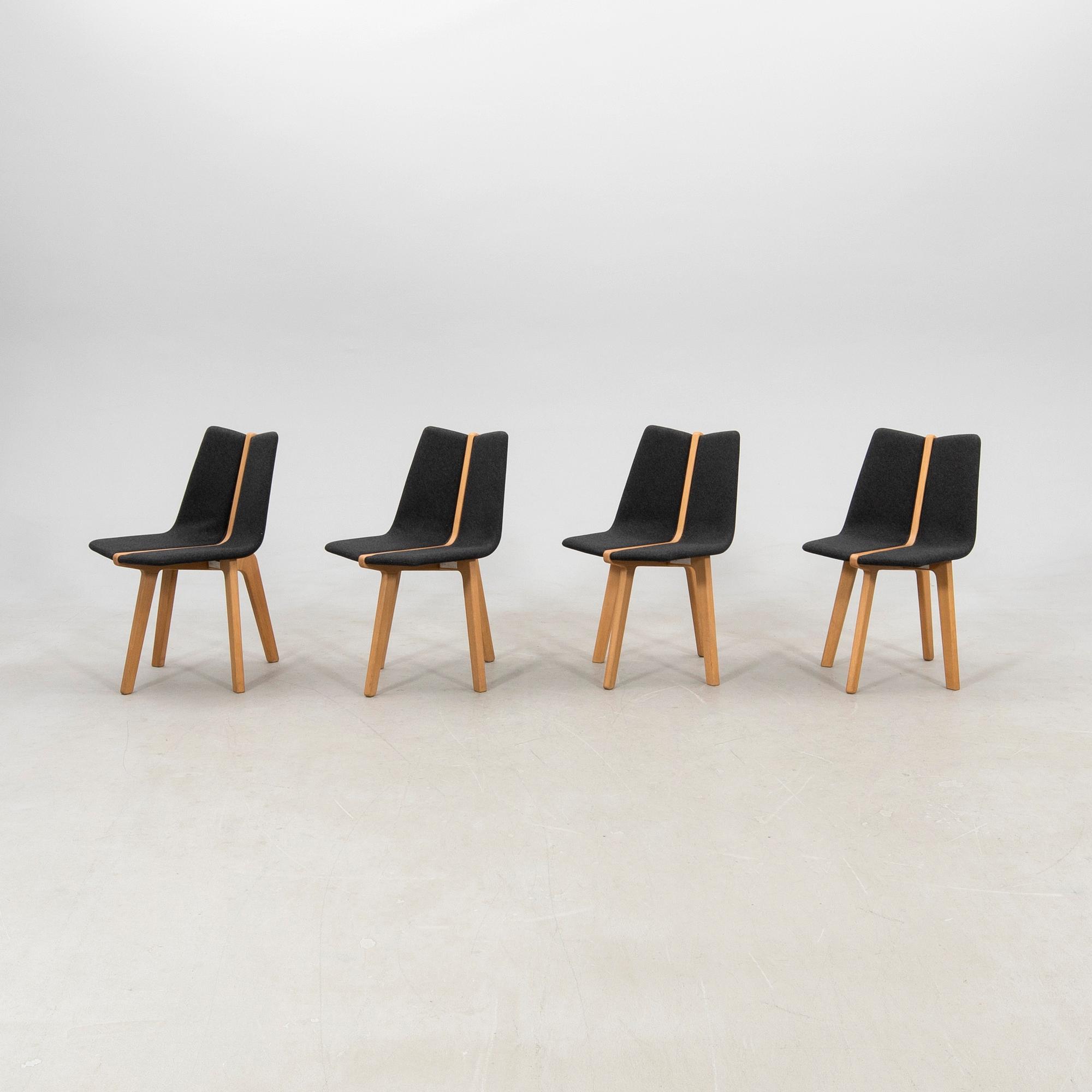 Alfredo Häberli, dining set 5 pcs "Aki" Fredericia Furniture Denmark, contemporary.