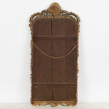 A Rococo mirror, Germany, second half of the 18th Century.