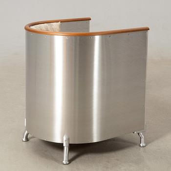 Mats Theselius, armchair "Aluminium Chair", Källemo.