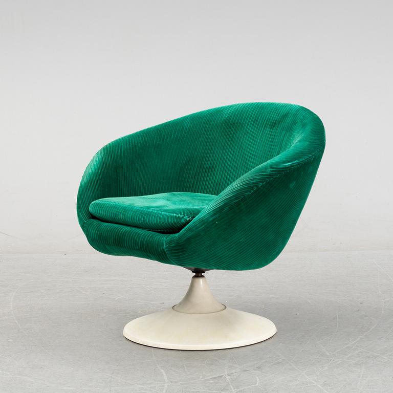 Robert Tillberg & C-E Klote, an easy chair, Overman AB, Tranås. Second half of the 1960s.