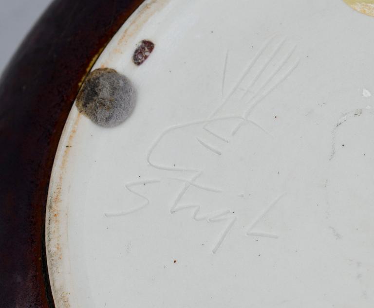 SKÅL, stengods, Stig Lindberg, Gustavsberg.