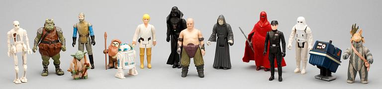 PARTI STAR WARS, 38 delar, Kenner, 1970/80-tal.