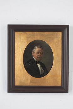 Carl Stephan Bennet, Self portrait.