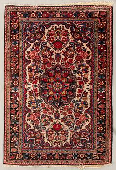 Carpet Oriental semi-antique approx. 150x104 cm.