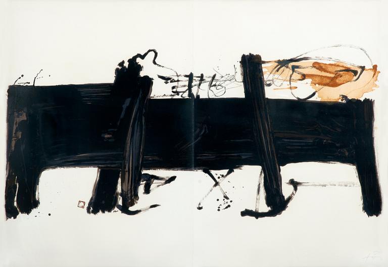 Antoni Tàpies, "LE GRAND TABLE".