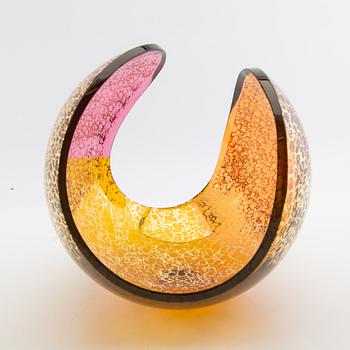 Lena Bergström, skål "Planet sun" lKosta Boda lim.ed.