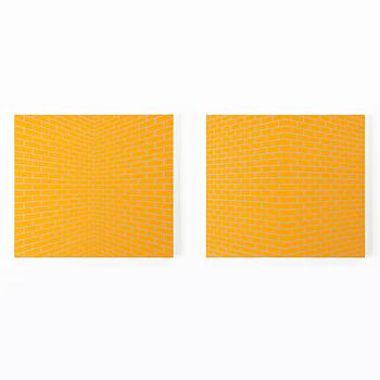 Rickard Sollman, Diptych, "Position Scale 1:3",
