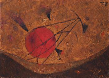 384. Rufino Tamayo, "Soleil du soir" (Evening Sun).